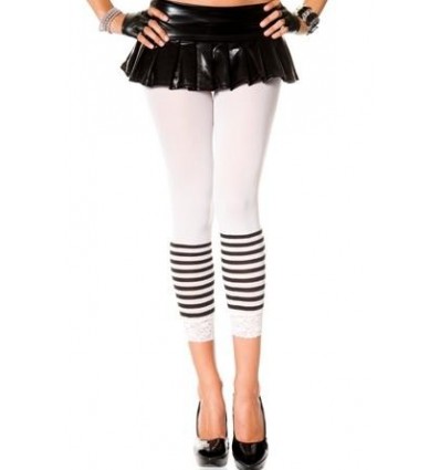 Multi Stripe footless Leggings
